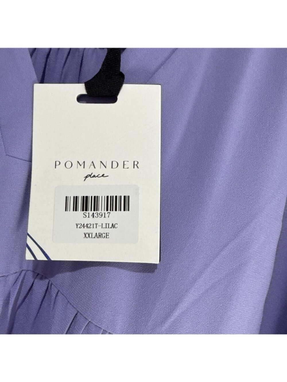 Tuckernuck Pomander Place Kenzo Lilac Tiered V Neck Smock Dress Size XXL - Picture 10 of 13